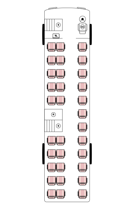 Coach Layout for Signature Mid-Size